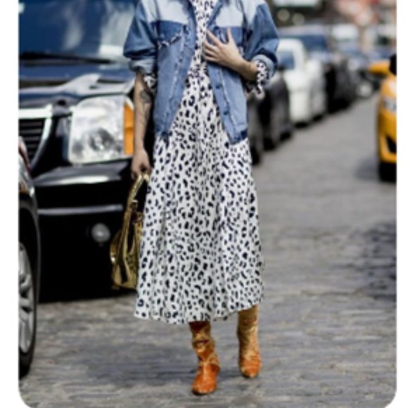 NWT Avenue Dress B&W Short Sleeve, Button, Collar Size 14/16 - Picture 15 of 16